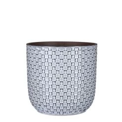 Daan Pot Rond Blauw - H20,5xd21,5cm