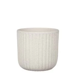 Dante Pot Rond Off White - H19xd21cm