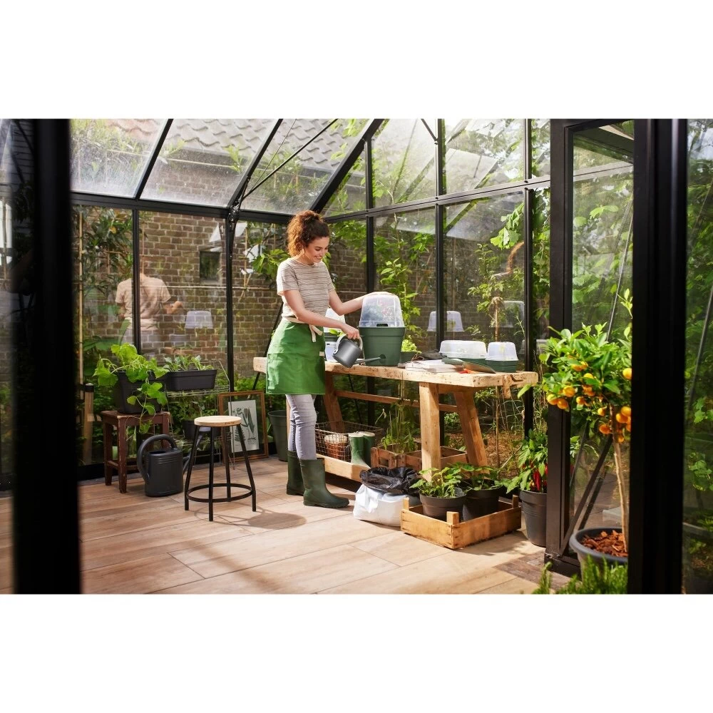 Elho Green Basics Kweekpot Vierk. Allin1 20 Cm Groen - Afbeelding 9