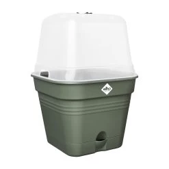 Elho Green Basics Kweekpot Vierk. Allin1 35 Cm Groen
