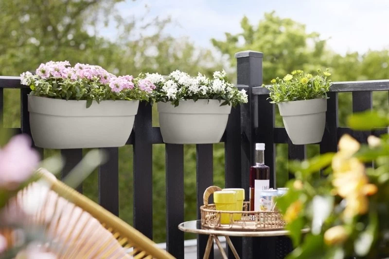 Elho Plantenbak Vibia Campana Easy Hanger Large Wit - Afbeelding 6