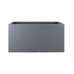 Fibre Clay Bak Rechthoek 80x37x37 - Donkergrijs