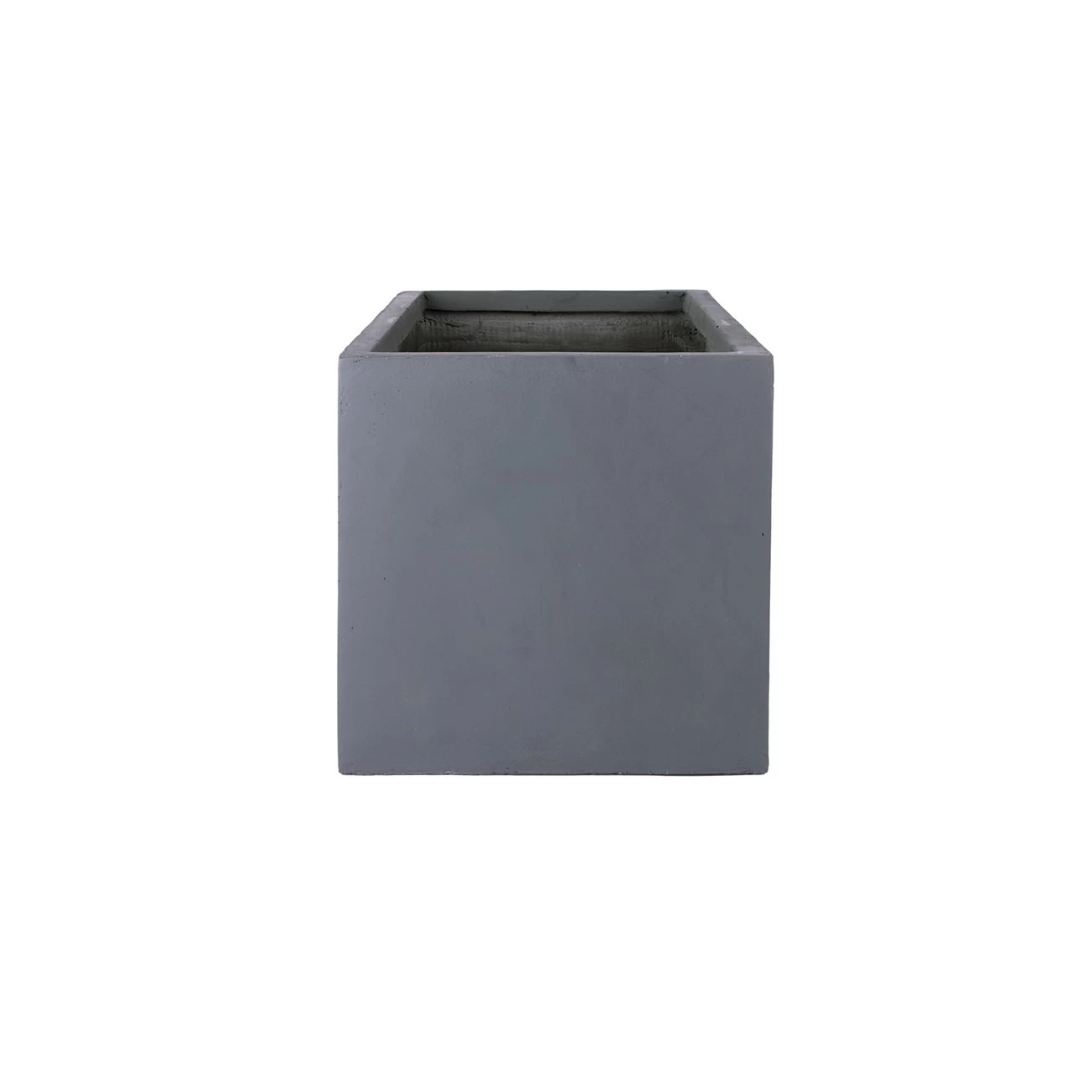 Fibre Clay Bak Rechthoek 80x37x37 - Donkergrijs - Afbeelding 3