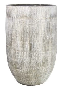 Floran Vaas Kiran D22 H40cm Creme Groen