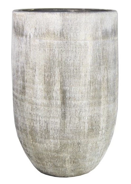 Floran Vaas Kiran D22 H40cm Creme Groen