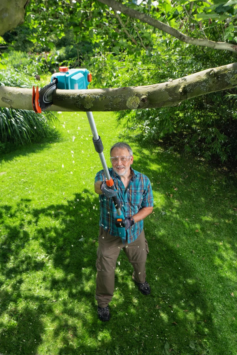 GARDENA Accu Telescopische Snoeizaag TCS 20/18 P4A Set - Afbeelding 4