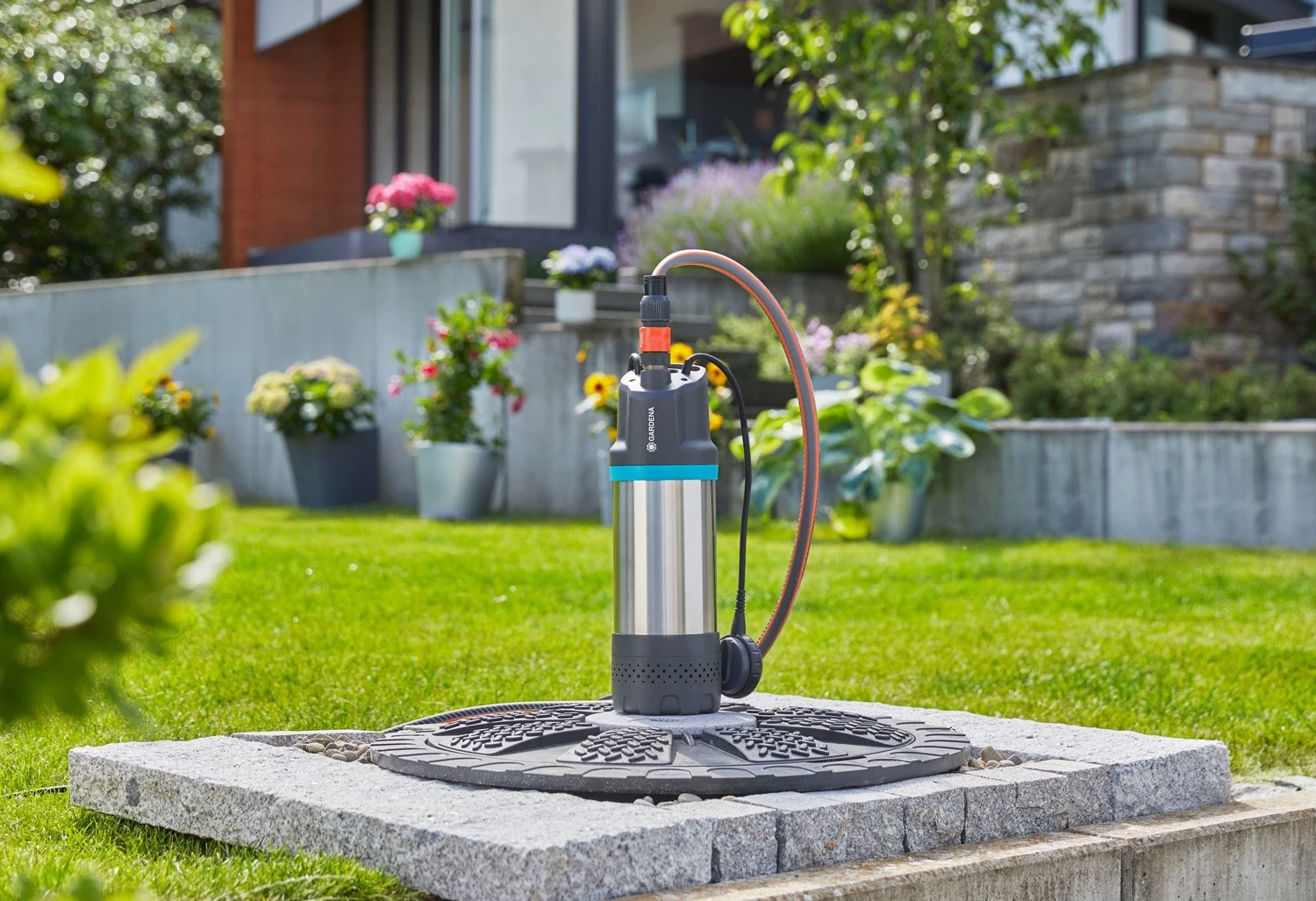 GARDENA Dompel-drukopvoerpomp 5600/4 Inox - Afbeelding 2