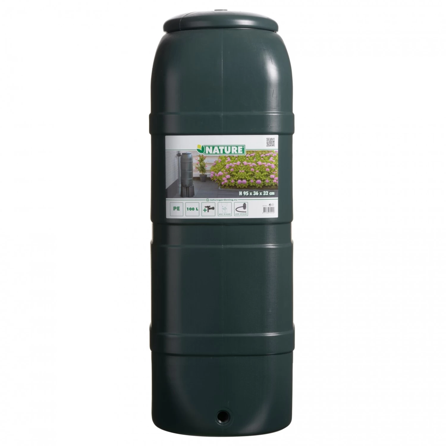 Nature Slimline' Regenton Groen - 100L - Afbeelding 3