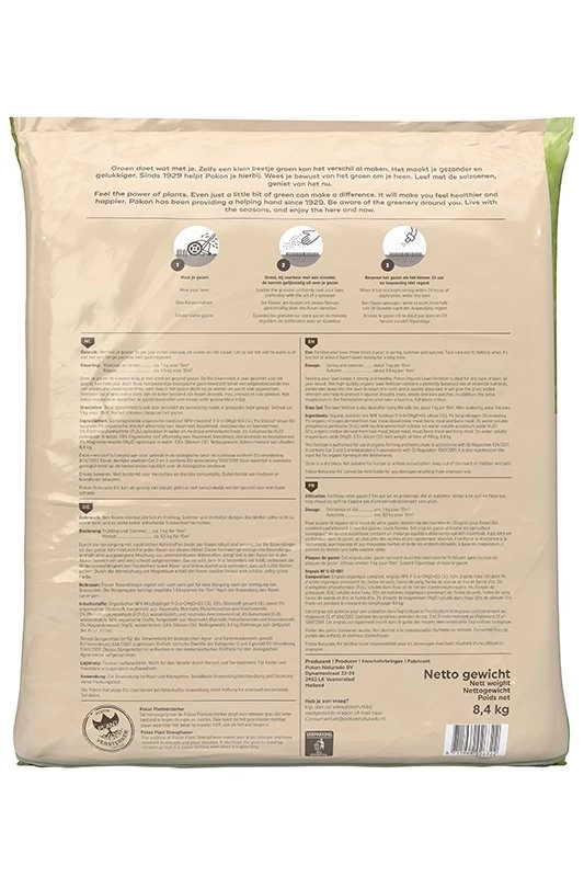 Pokon Bio Gazonmest 8,4kg Voor 125m² - Afbeelding 2
