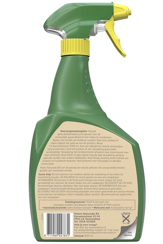 Pokon Bio Tegen Insecten Polysect GYO Spray 800ml - Afbeelding 2