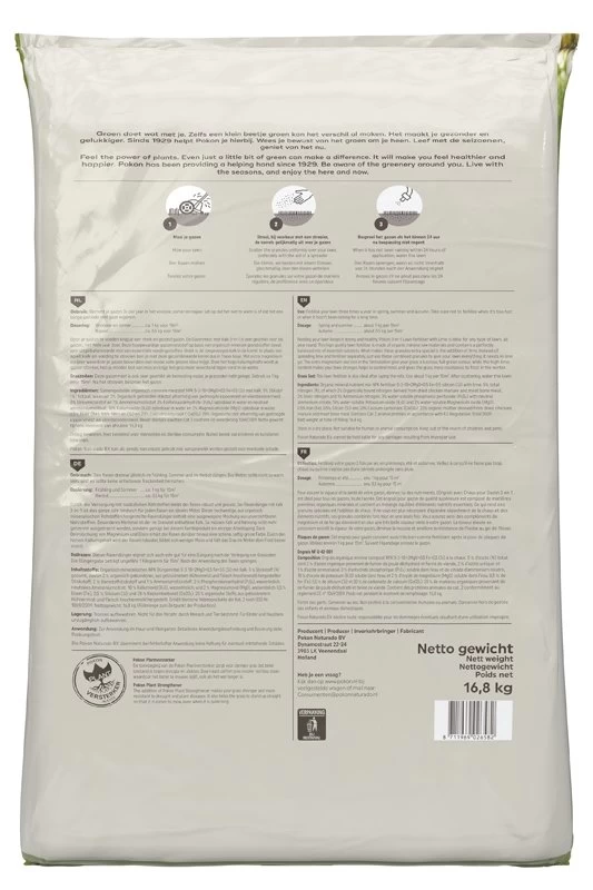 Pokon Gazonmest Met Kalk 3-in-1 250m2 - Afbeelding 2