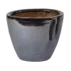 Pot Grace Oval High Bronze − B 23 X D 12 X H 17 Cm