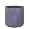 Pot Stripes Grey - D 45 X H 45 Cm
