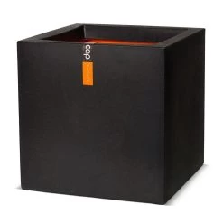Pot Vierkant I Smooth NL 40x40x40 Zwart