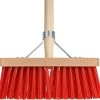 Talen Tools Bezem Kunststof Rood Incl. Steel 28 Cm