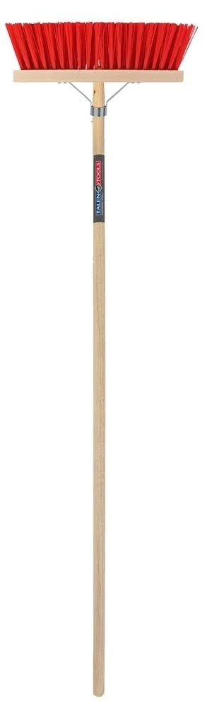 Talen Tools Bezem Rood Inclusief Steel 35cm - Afbeelding 2