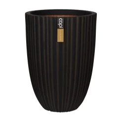 Vaas Elegant Laag Tube 46x58 Donkerbruin