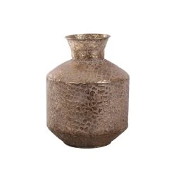 Vaas Metaal White Gold - H 35 X D 26 Cm